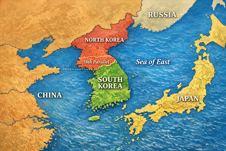 Geopolitical Position of South Korea